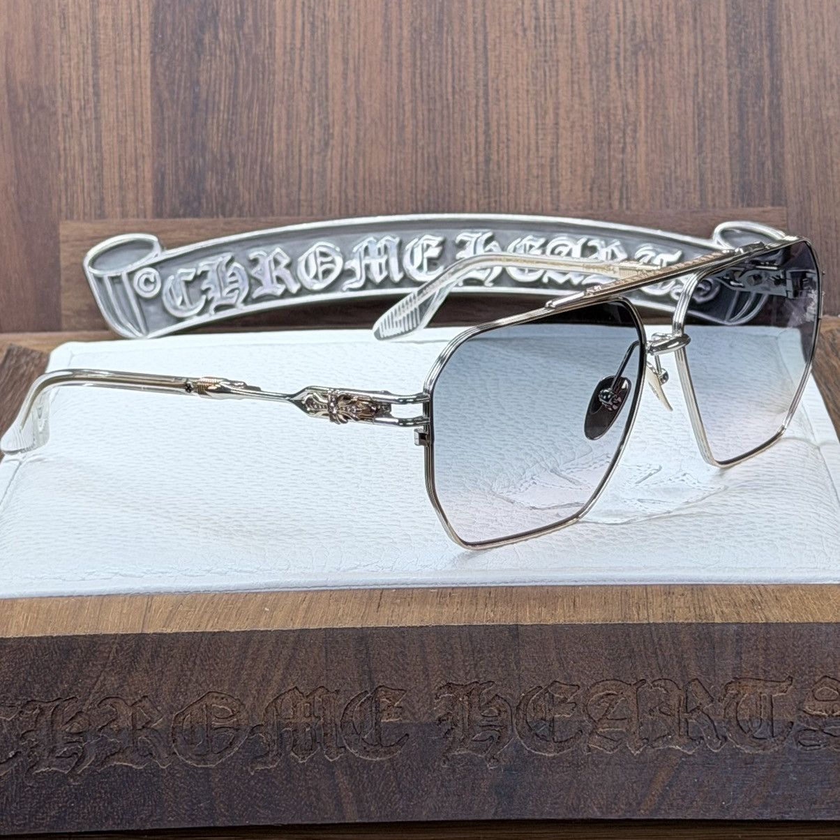 Chrome Hearts 💎JEWEL💎 Chrome Hearts Ripping 1/1 Sunglasses Size ONE SIZE - 8 Thumbnail