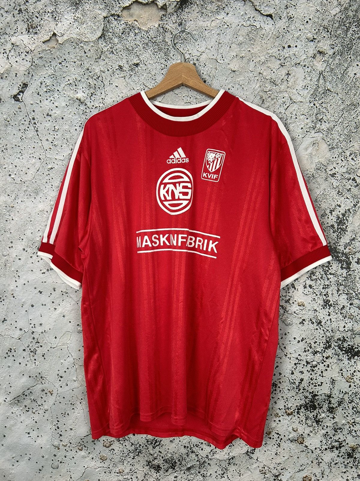 Adidas Vintage Adidas 90s Soccer Jersey Football Sportswear Size US XL / EU 56 / 4 - 1 Thumbnail