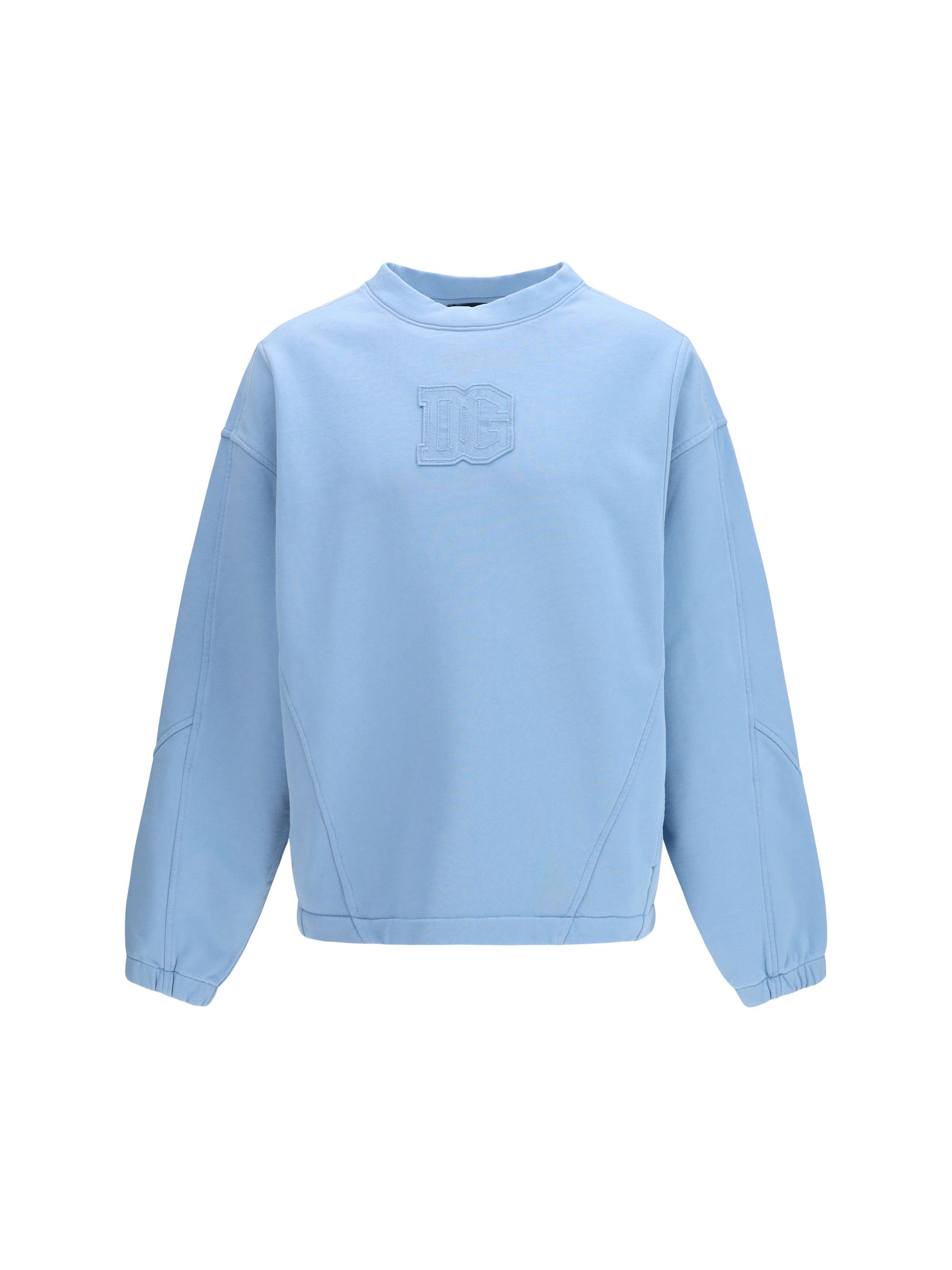 Dolce & Gabbana Cotton crewneck Sweatshirt with logo Size US XS / EU 42 / 0 - 1 Thumbnail