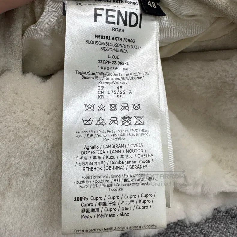 Fendi Fendi Leather and Fur Integrated Coat Size US M / EU 48-50 / 2 - 3 Thumbnail