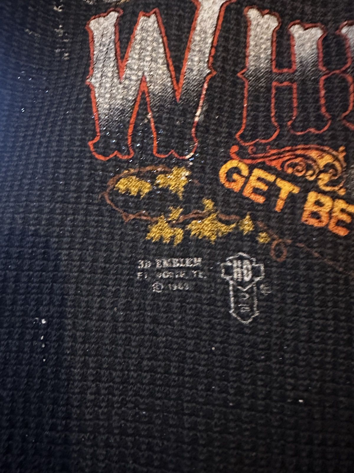 Harley Davidson Harley Davidson Whiskey 3D Emblem 1988 Size S / US 4 / IT 40 - 4 Thumbnail