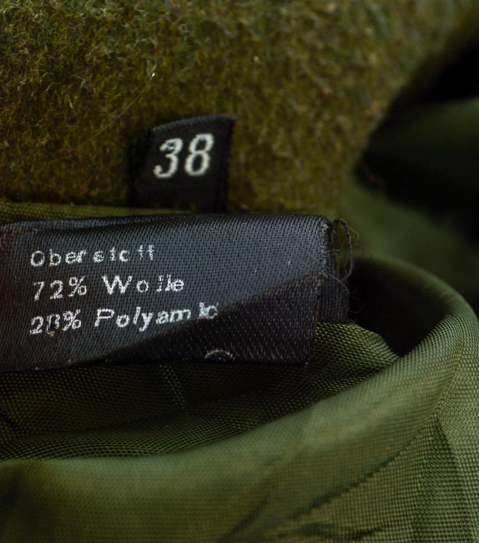 Other 70s Sport Loden women coat green jacket khaki winter Size M / US 6-8 / IT 42-44 - 5 Thumbnail