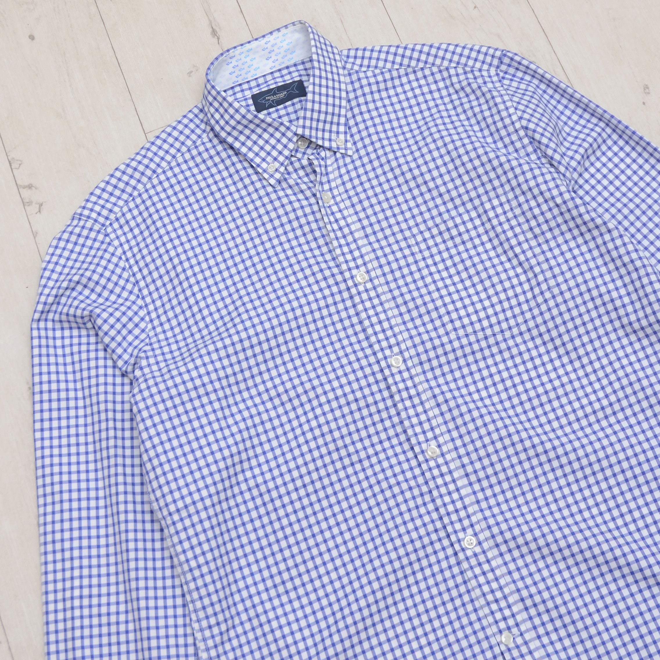 Paul & Shark Paul & Shark Yachting Business Shirt L Colorful Checked Size US L / EU 52-54 / 3 - 3 Thumbnail