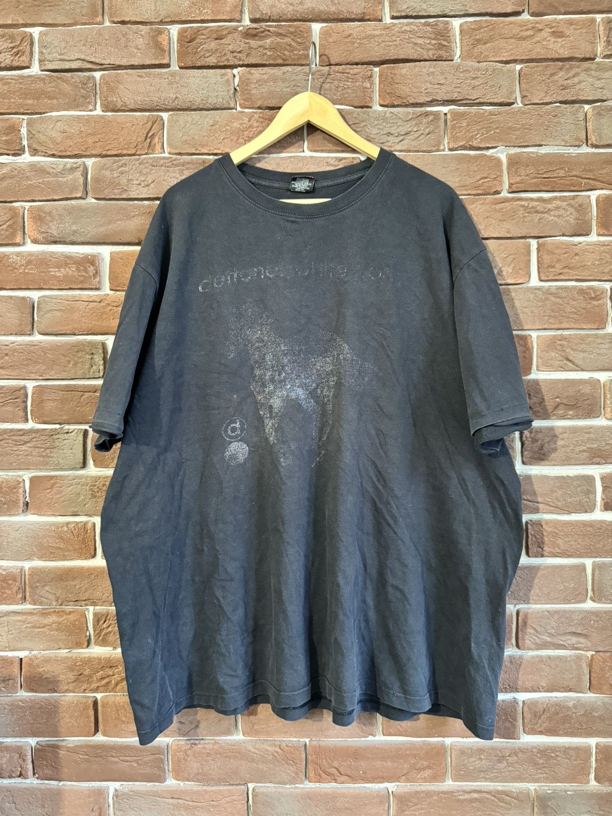 00s Deftones Pony Vintage Distressed Metal Band Tees Grail