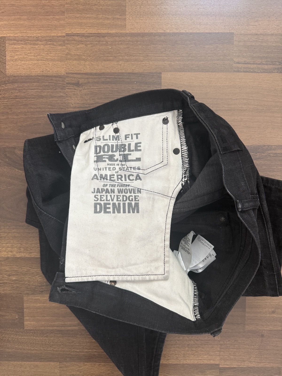RRL Ralph Lauren Double RL - Slim Fit Selvedge Denim 28x30 (29 Actual) Size US 28 / EU 44 - 6 Thumbnail