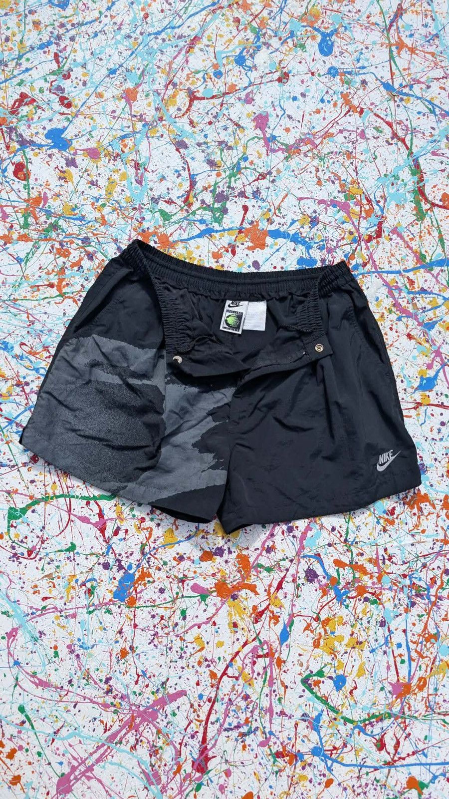 Nike Vintage Nike challenge court shorts Original 90s Black Size US 40 / EU 56 - 2 Thumbnail