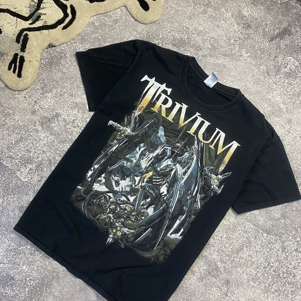 Band Tees Vintage Trivium Big Graphic logo rock band 90’s tee Size US L / EU 52-54 / 3 - 2 Thumbnail