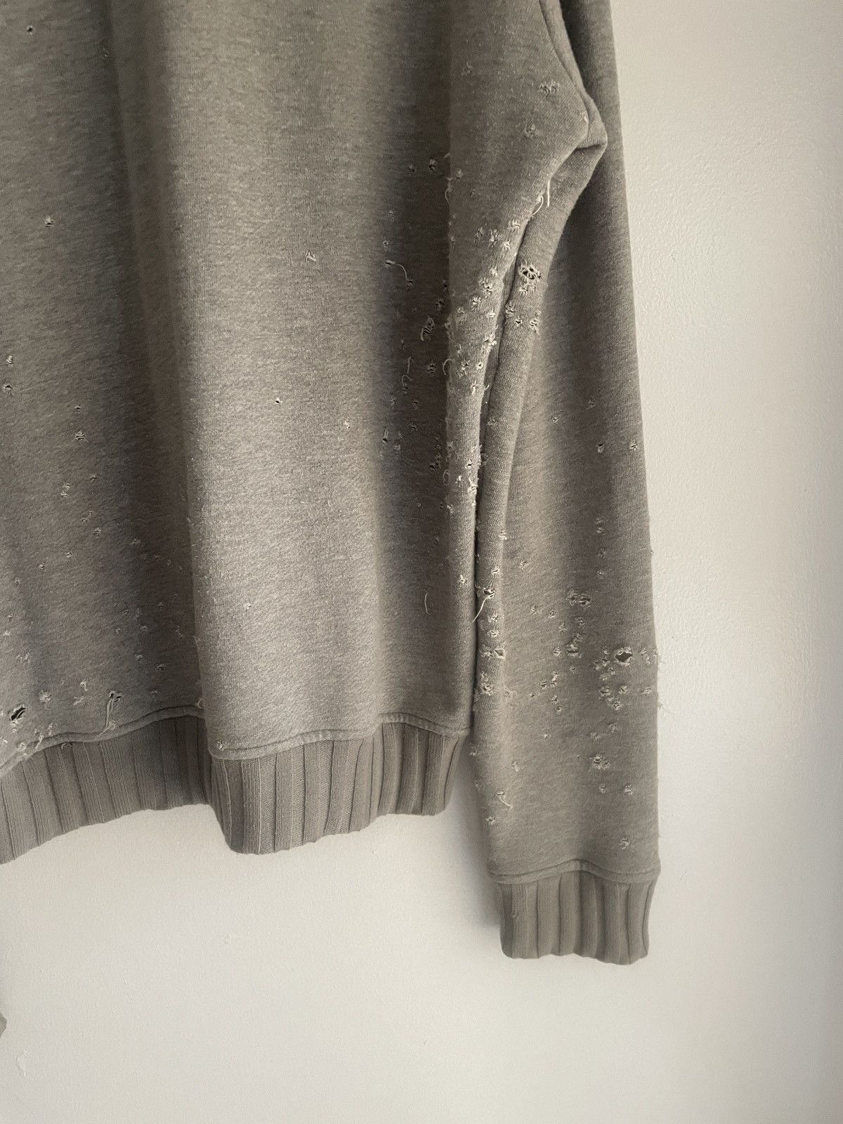 Amiri 2015 Shotgun Distressed Sweatshirt Size US S / EU 44-46 / 1 - 14 Thumbnail