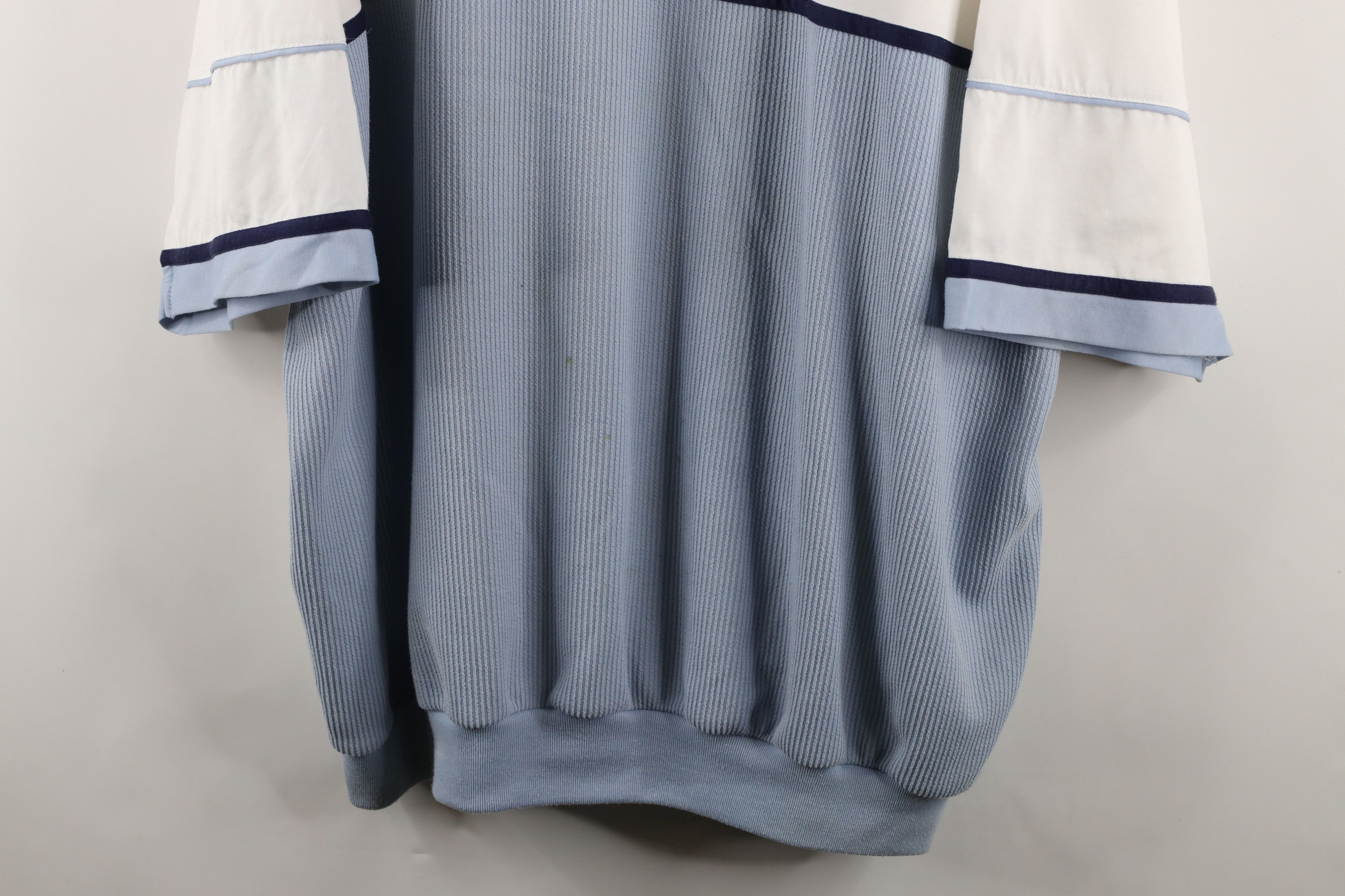 Vintage Vintage 90s Streetwear Knit Striped Pullover Polo Shirt Size US XXL / EU 58 / 5 - 3 Thumbnail