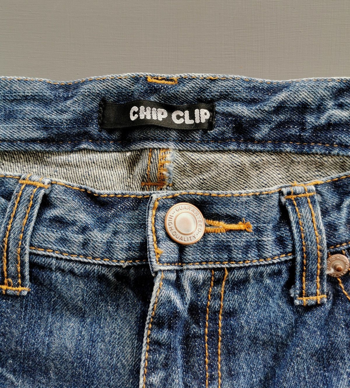 Japanese Brand Chip Clip Japan CPST Leopard Distressed Patchwork Denim Jean Size US 34 / EU 50 - 9 Thumbnail