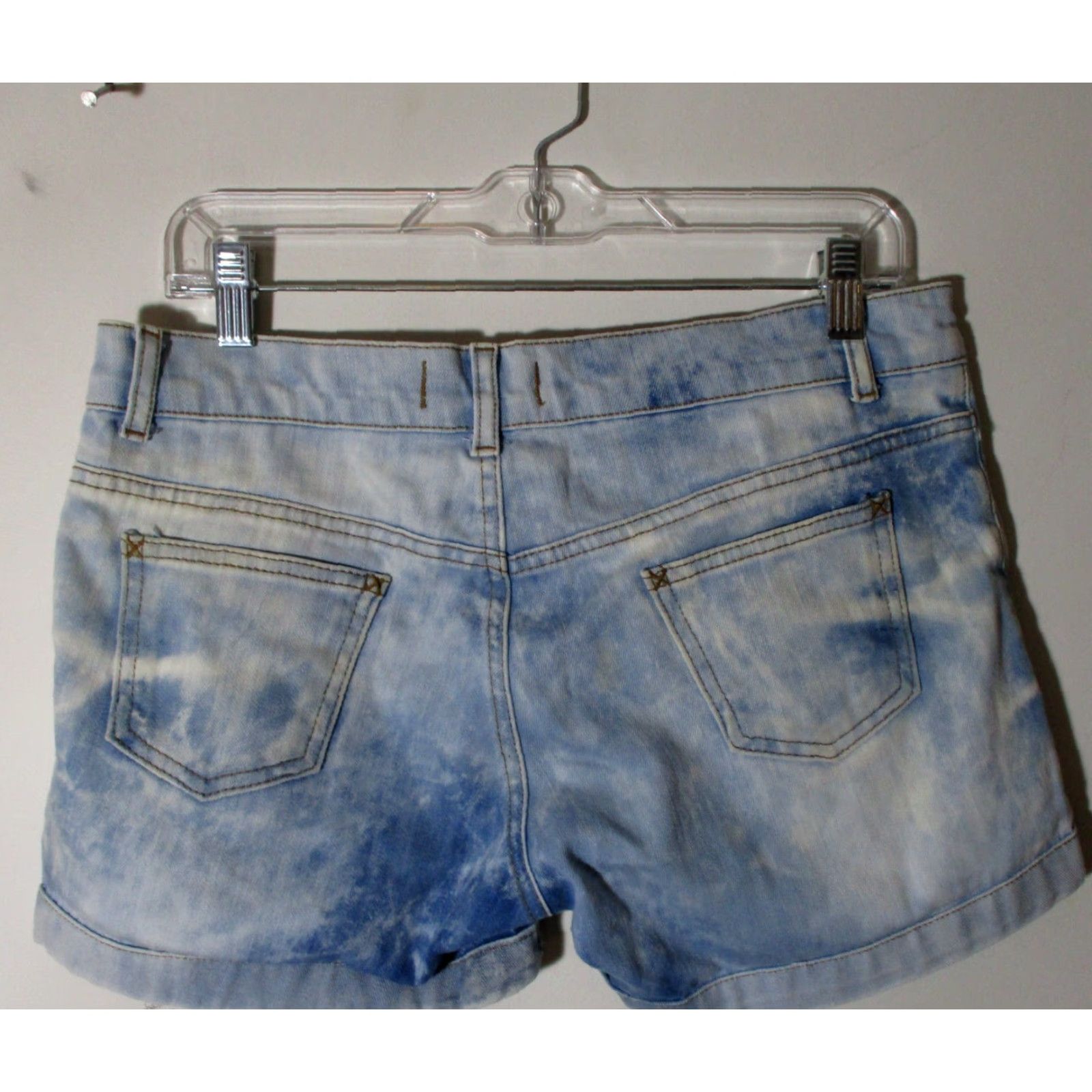 Denime Jiislii Caddy Denim Shorts Women 32 Blue Cotton 12" Size 24" / US 00 / IT 34 - 3 Thumbnail