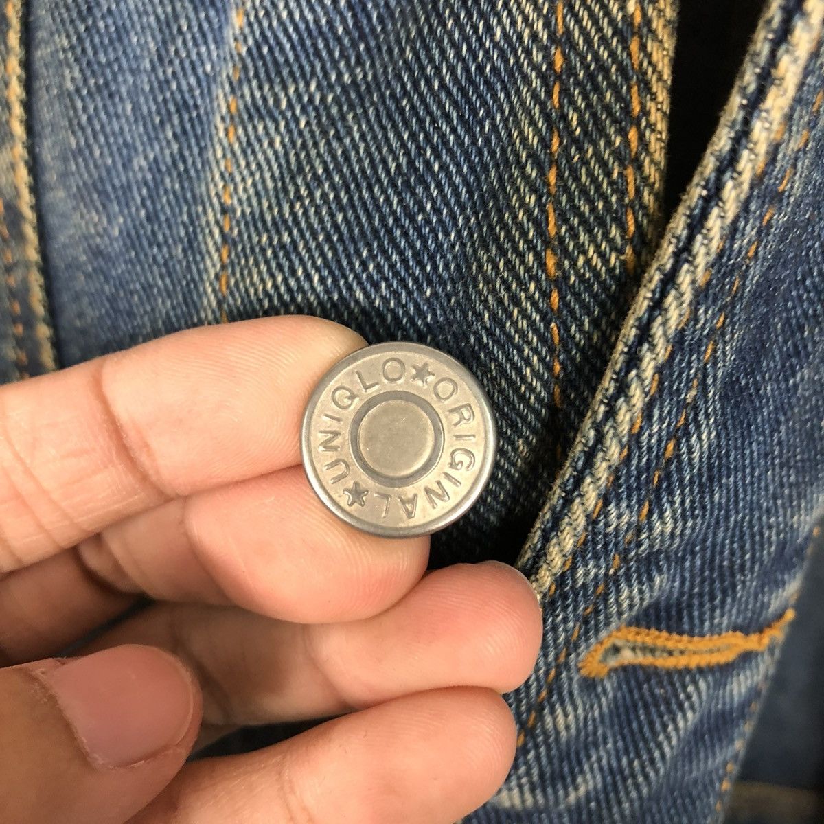 Japanese Brand 🔥VINTAGE DENIM CHORE JACKET UNIQLO JAPAN ISSEY MIYAKE Size US M / EU 48-50 / 2 - 19 Thumbnail