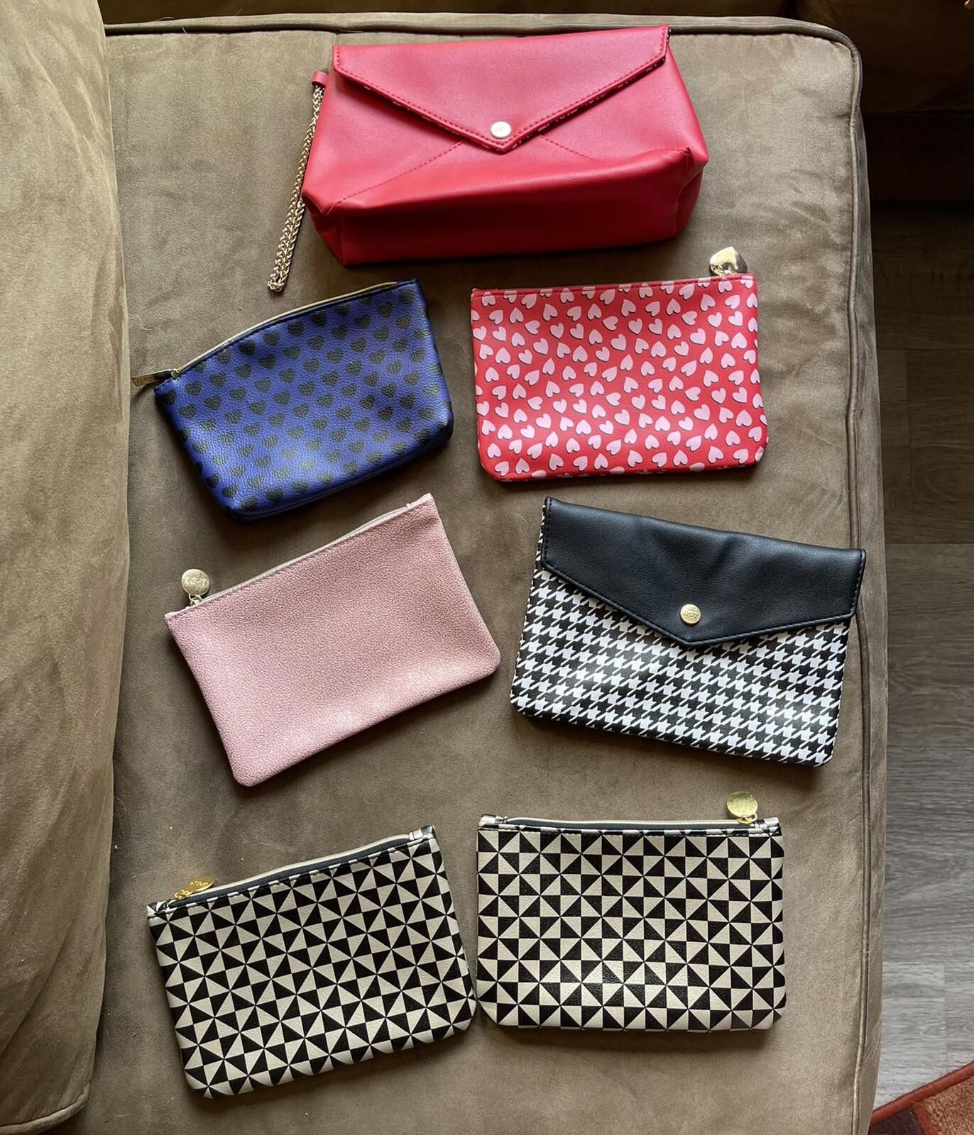 Other Bundle 7 NWOT Ipsy Makeup Bag Clutch Handbag Size ONE SIZE - 1 Thumbnail