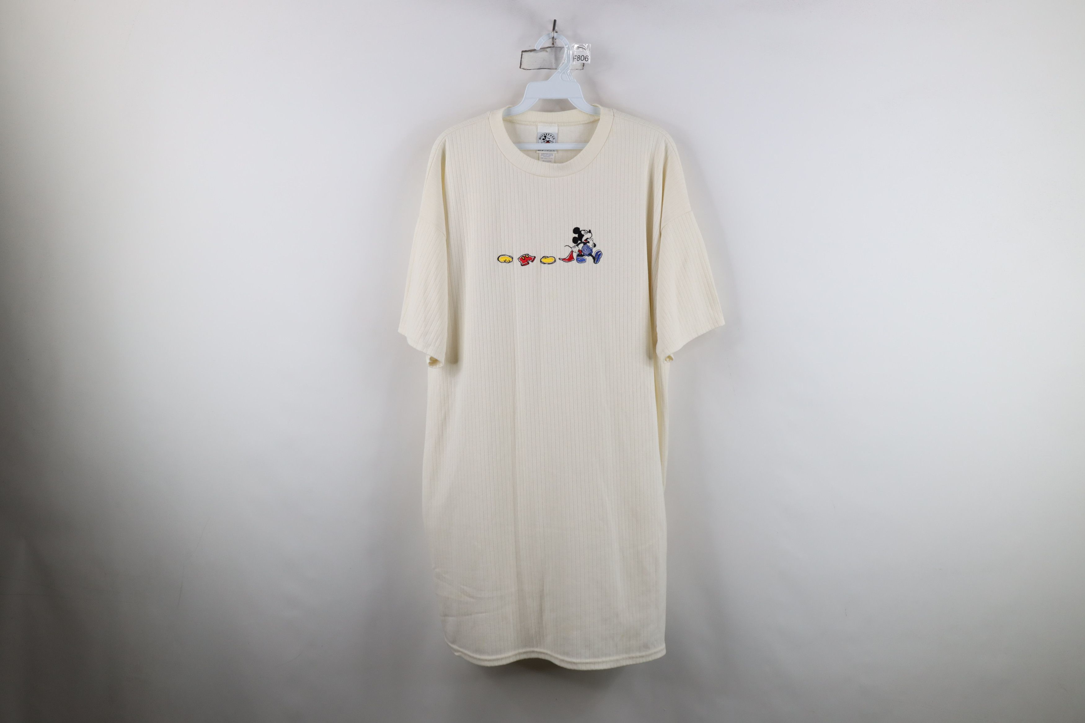 Disney Vintage 90s Disney Mickey Mouse Night Gown Sleep T-Shirt Size ONE SIZE - 1 Thumbnail