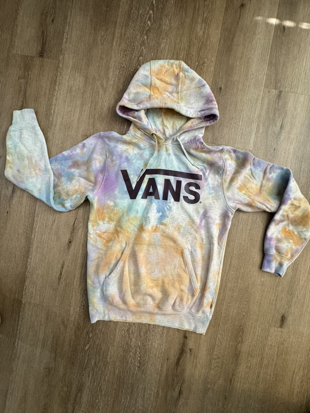 Vans Swirl Tie Dye Pullover Hoodie Size US M / EU 48-50 / 2 - 3 Thumbnail