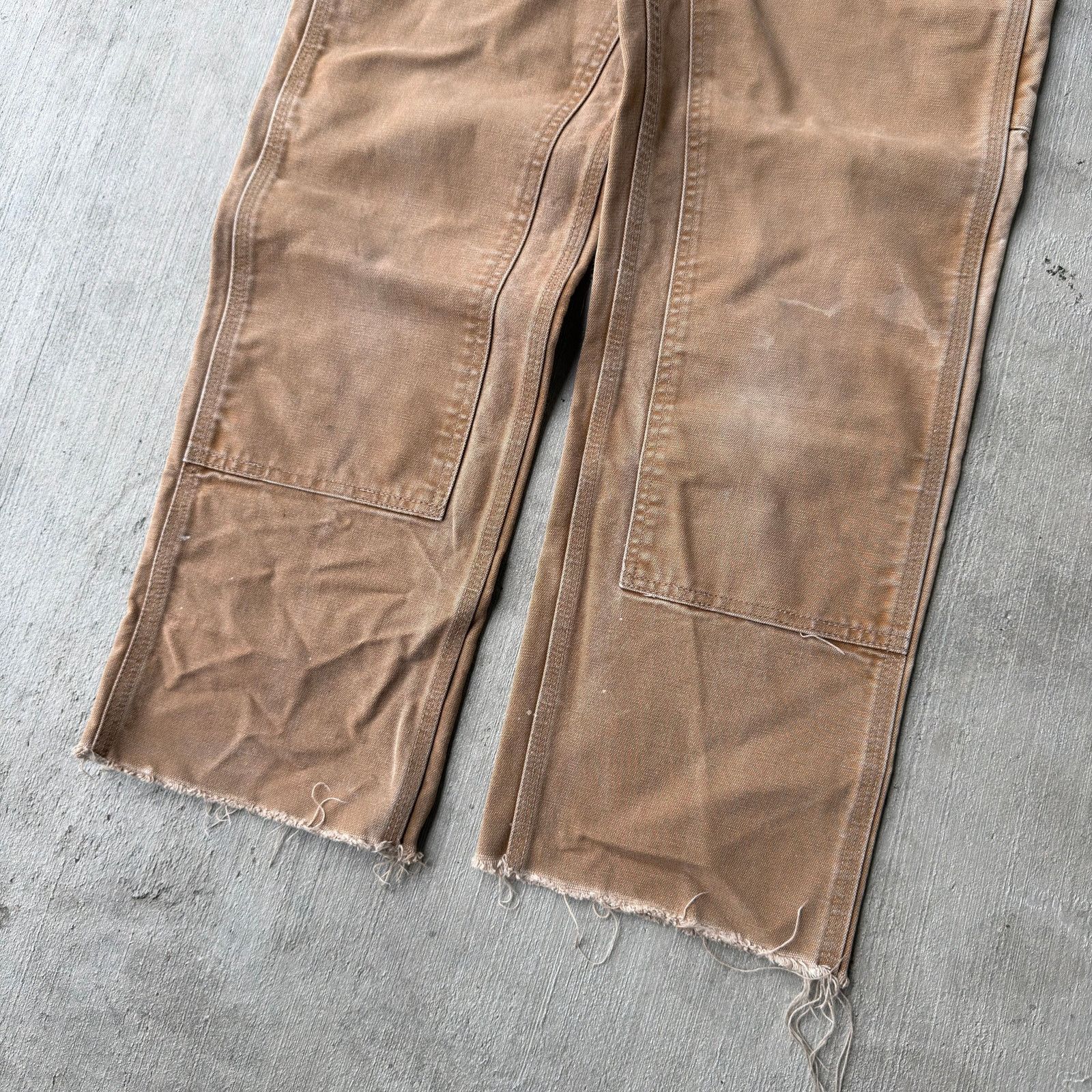 Carhartt × Vintage Carhartt brown double knee work wear carpenter pants Size US 28 / EU 44 - 2 Thumbnail