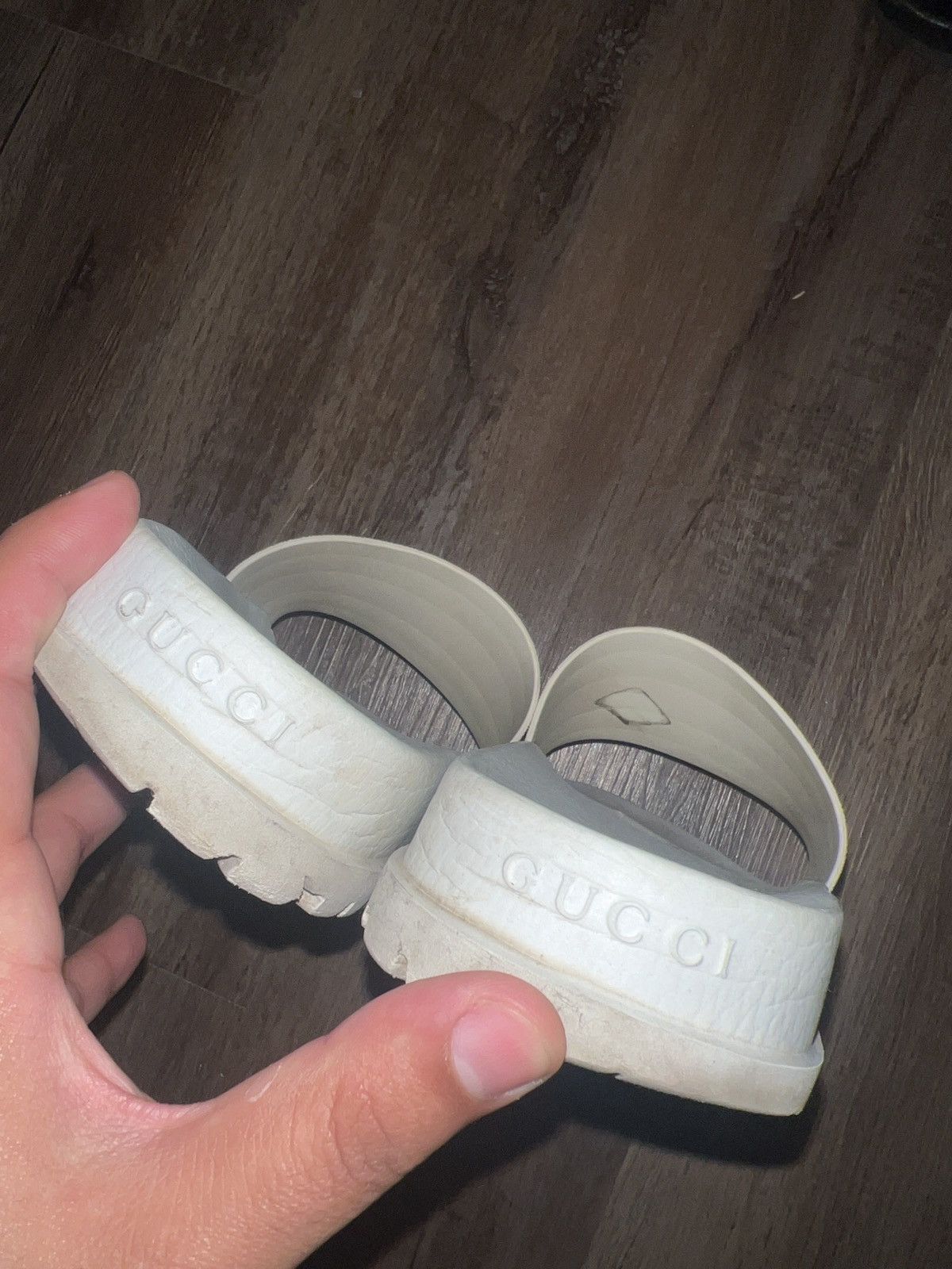 Gucci White gucci Size US 10 / EU 43 - 6 Thumbnail