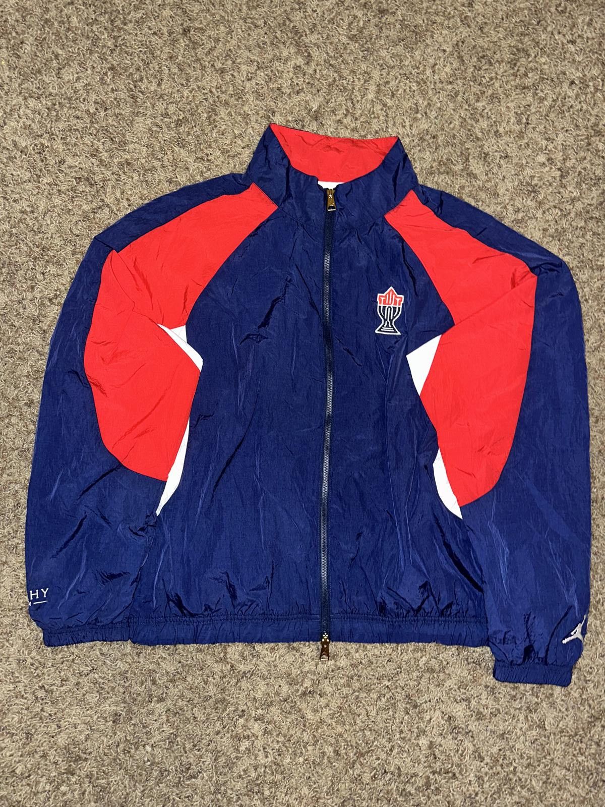 Designer Nike Air Jordan Men’s USA Woven Trophy Room Track Jacket Size US M / EU 48-50 / 2 - 1 Thumbnail