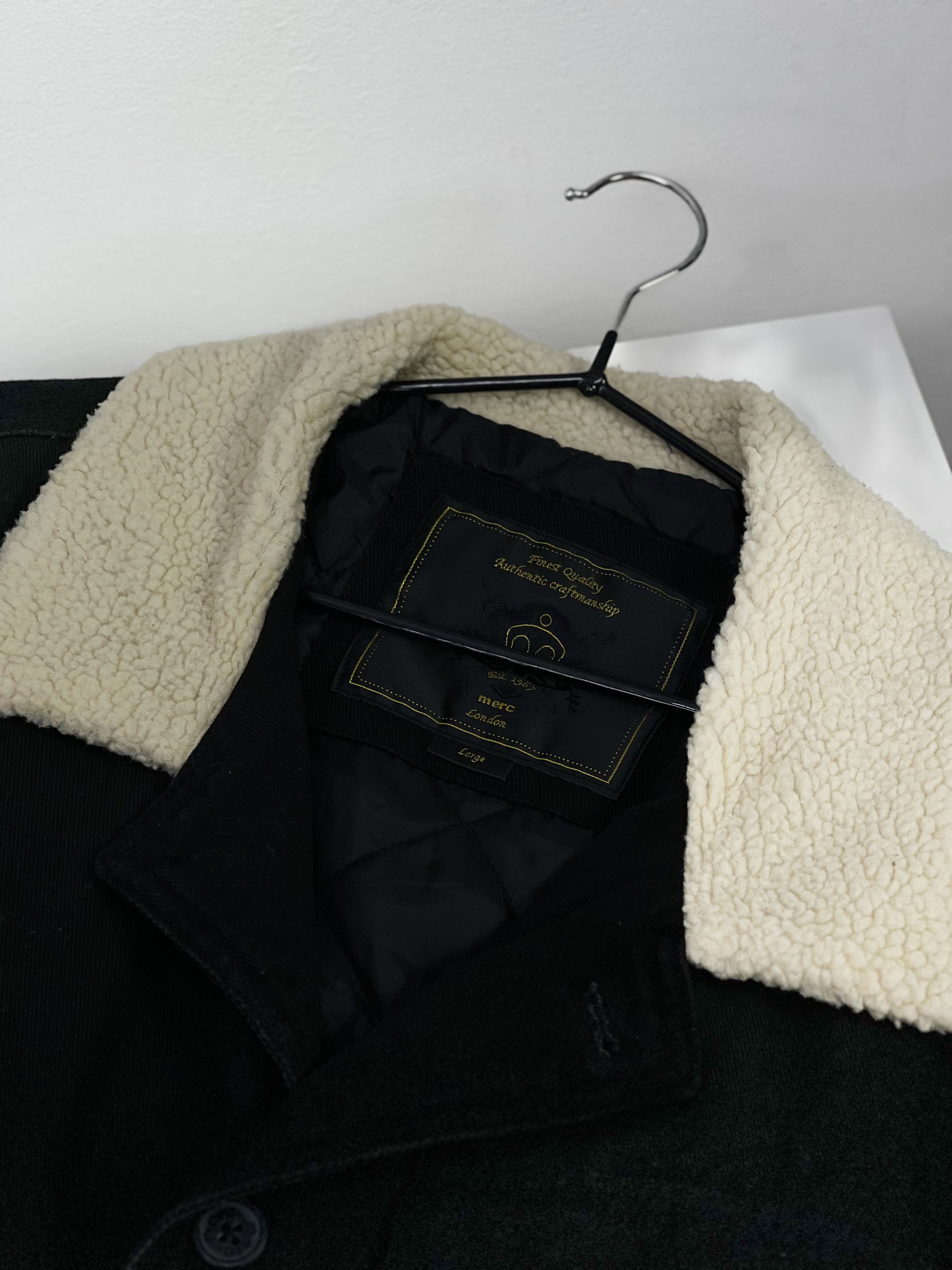 Merc × Other UK MERC LONDON sherpa jacket Size US L / EU 52-54 / 3 - 6 Thumbnail