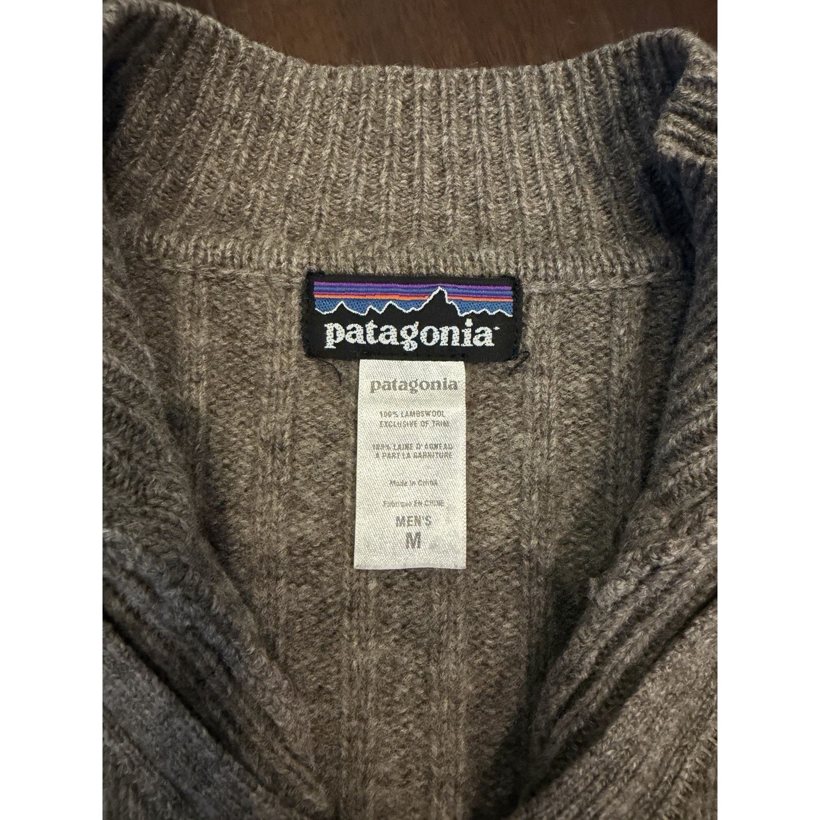 Patagonia Vintage Men’s Patagonia Ribbed Drivers Knit Zip Up Sweater Size US M / EU 48-50 / 2 - 7 Thumbnail