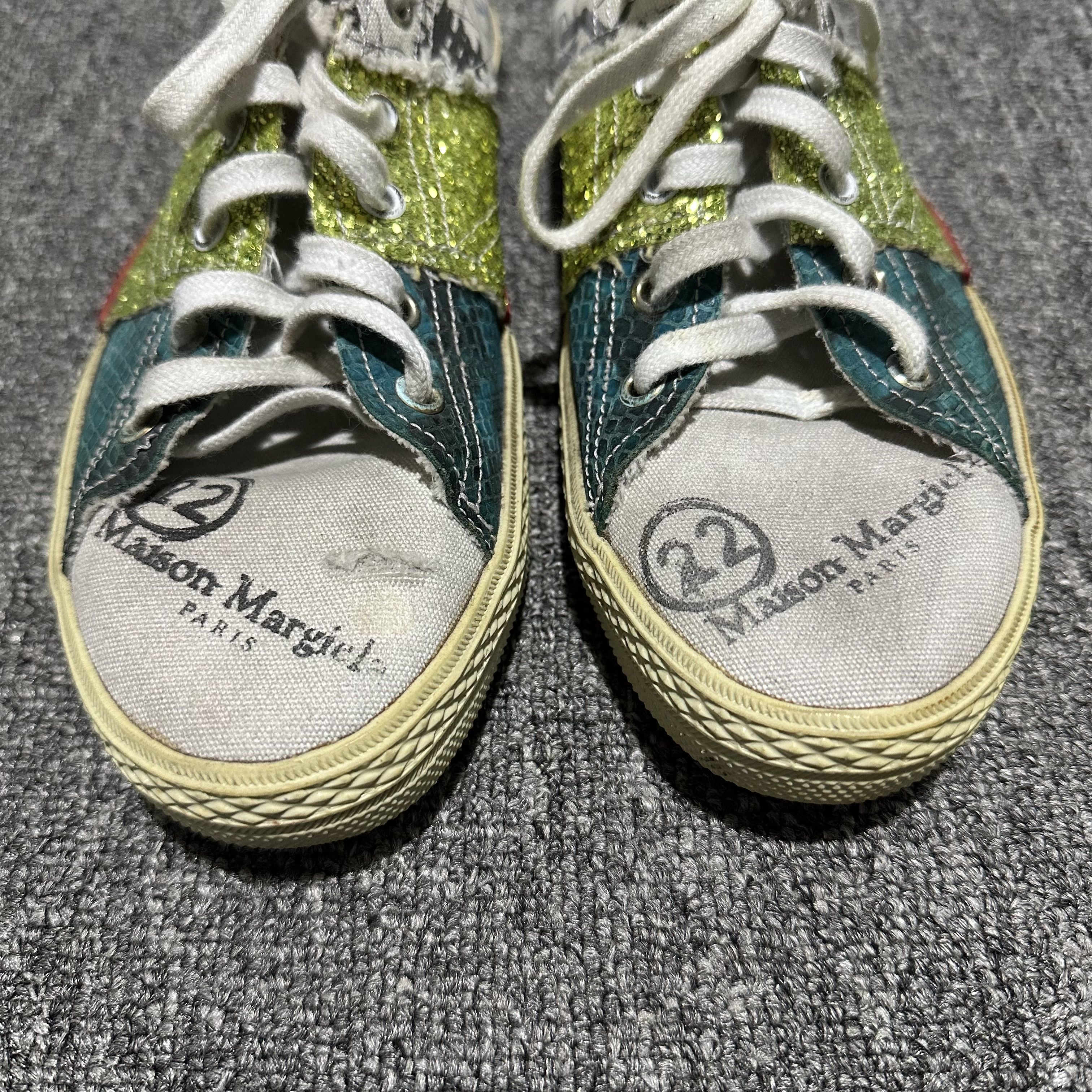 Maison Margiela Maison Margiela Patchwork Shoes Size US 5.5 / EU 38 - 7 Thumbnail