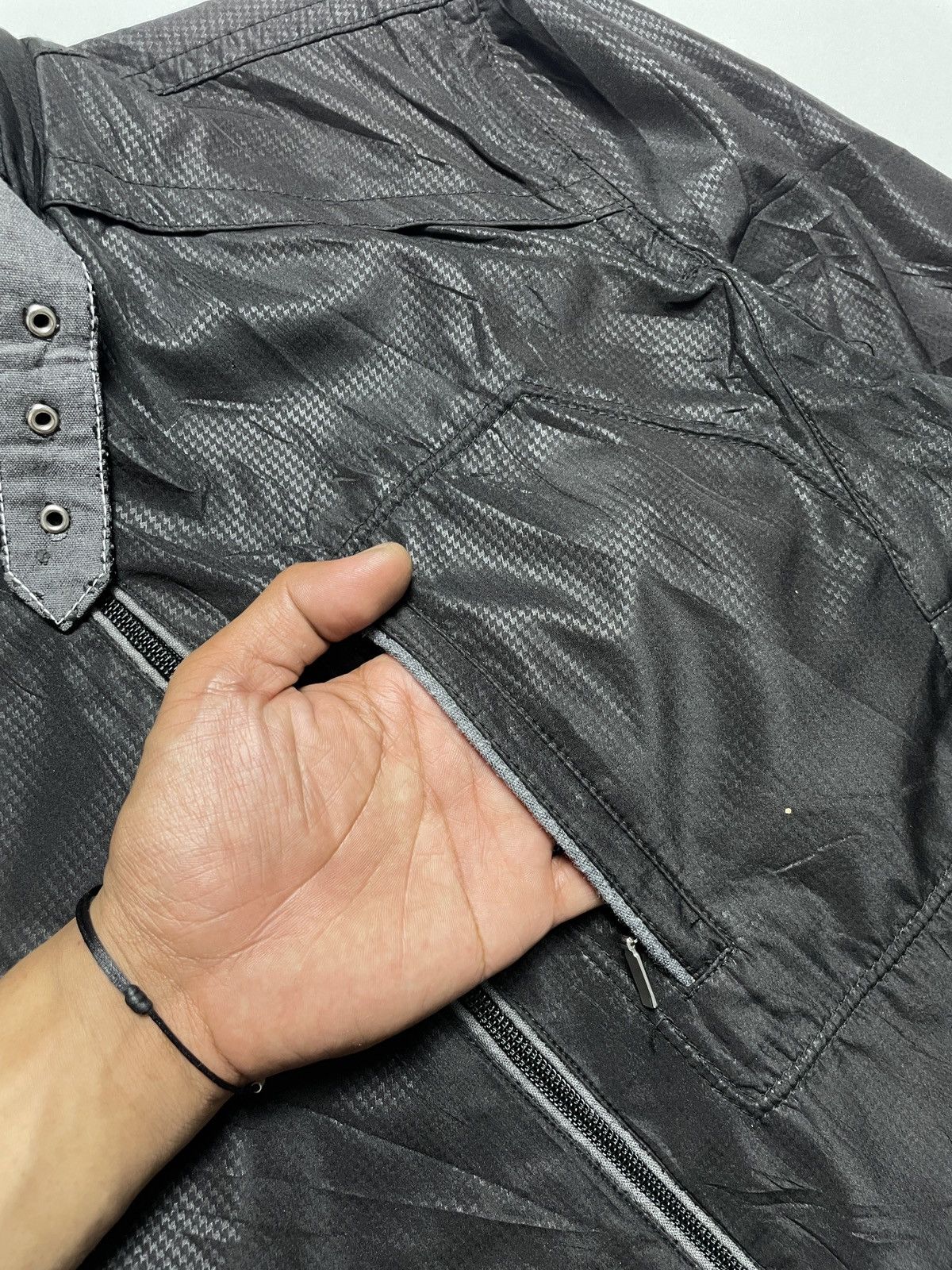 If Six Was Nine 2000’s Monteviso - Bikers Style Nylon Jacket Size US L / EU 52-54 / 3 - 11 Thumbnail