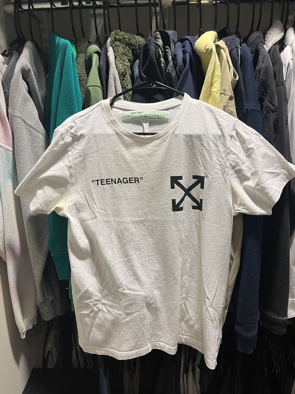 bart simpson t shirt off white