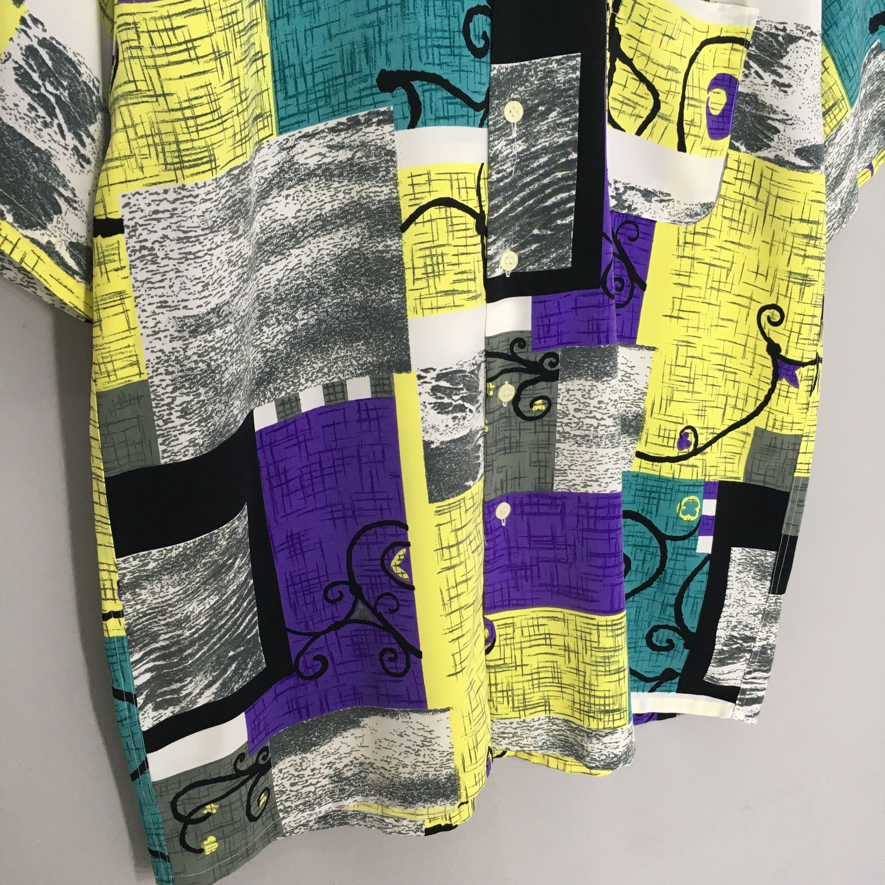 Other Vintage Orlando Novelty Baroque Polyester Shirt Large Size US L / EU 52-54 / 3 - 4 Thumbnail