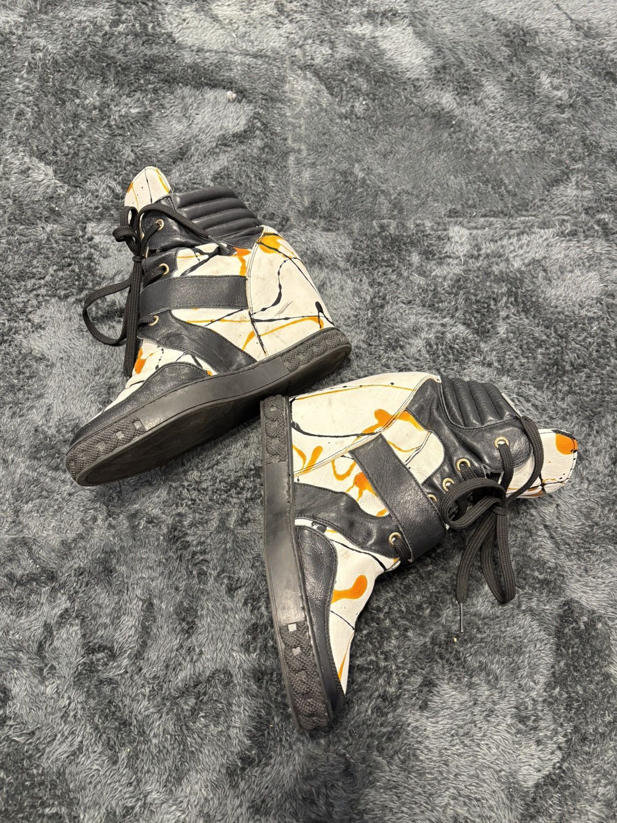 Isabel Marant Isabel Marant Vibe Sneakers Hand Paint Margiela Style Size US 8 / IT 38 - 4 Thumbnail