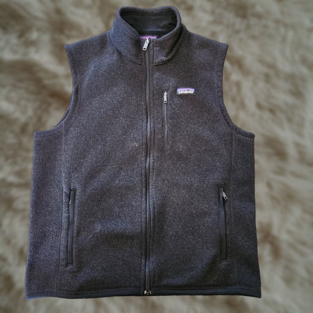 Patagonia Patagonia Better Sweater Vest Mens Large Black Fleece Full Zip Outdoors Size US L / EU 52-54 / 3 - 1 Thumbnail