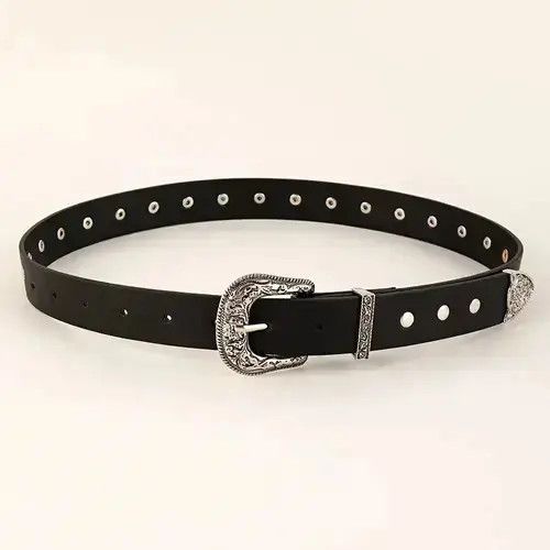 Other Vintage Rivet Gothic Belt Size ONE SIZE - 2 Thumbnail