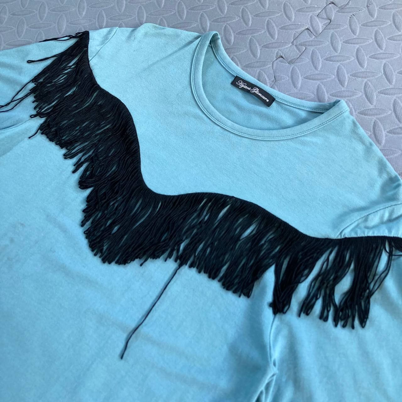 Hysteric Glamour "Rock Happening” Fringe Tee Size M / US 6-8 / IT 42-44 - 8 Thumbnail