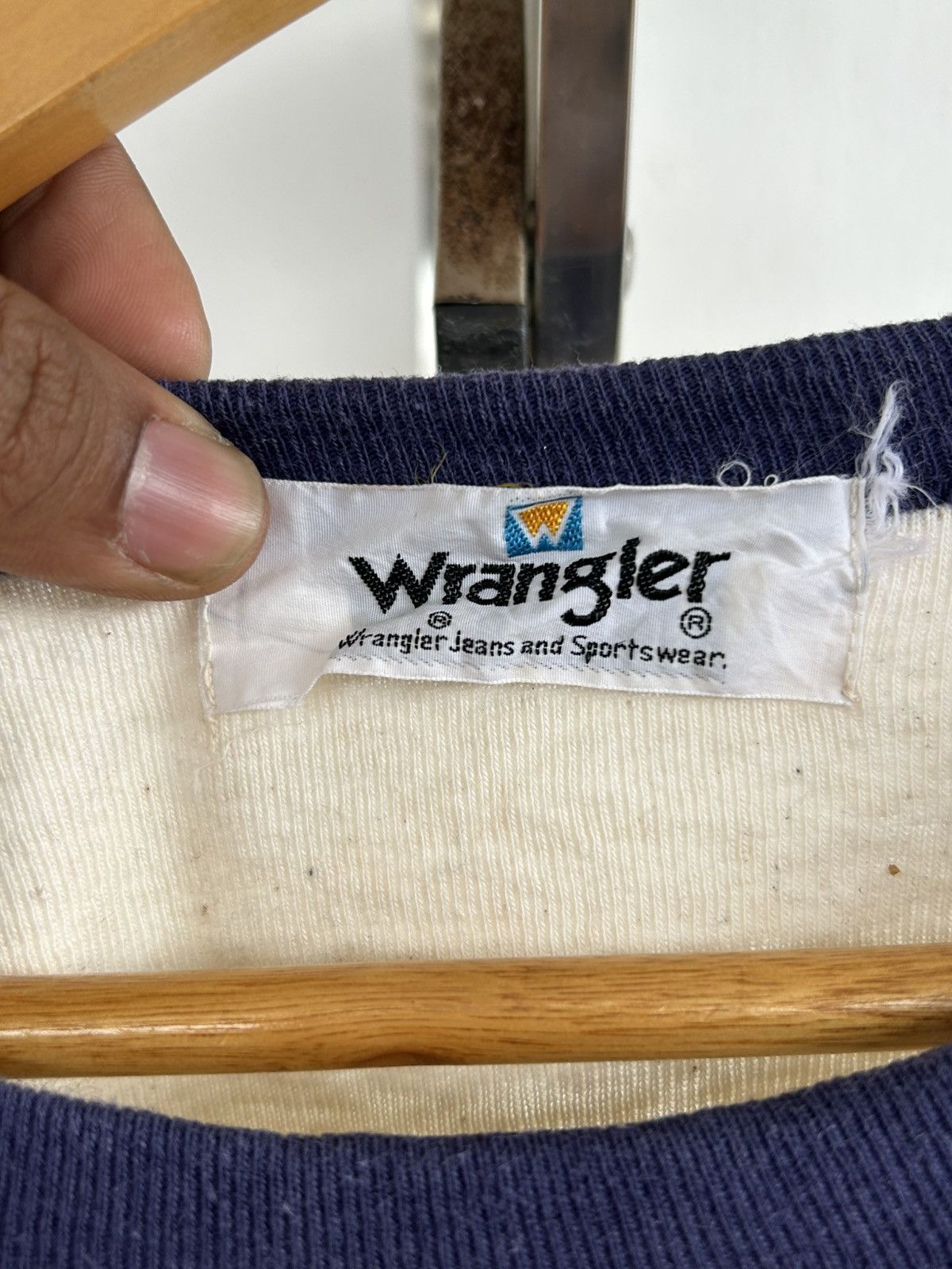 Wrangler Wrangler Lucky Strike Vintage 80s Raglan Size US M / EU 48-50 / 2 - 4 Thumbnail