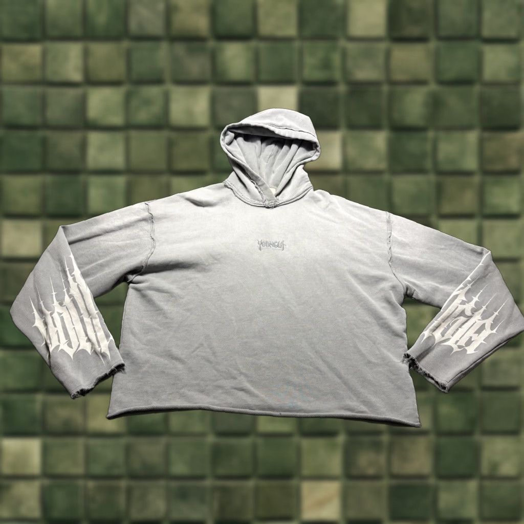 YoungLA YoungLA Hoodie Adult Large 3142 Gray Size US L / EU 52-54 / 3 - 1 Thumbnail