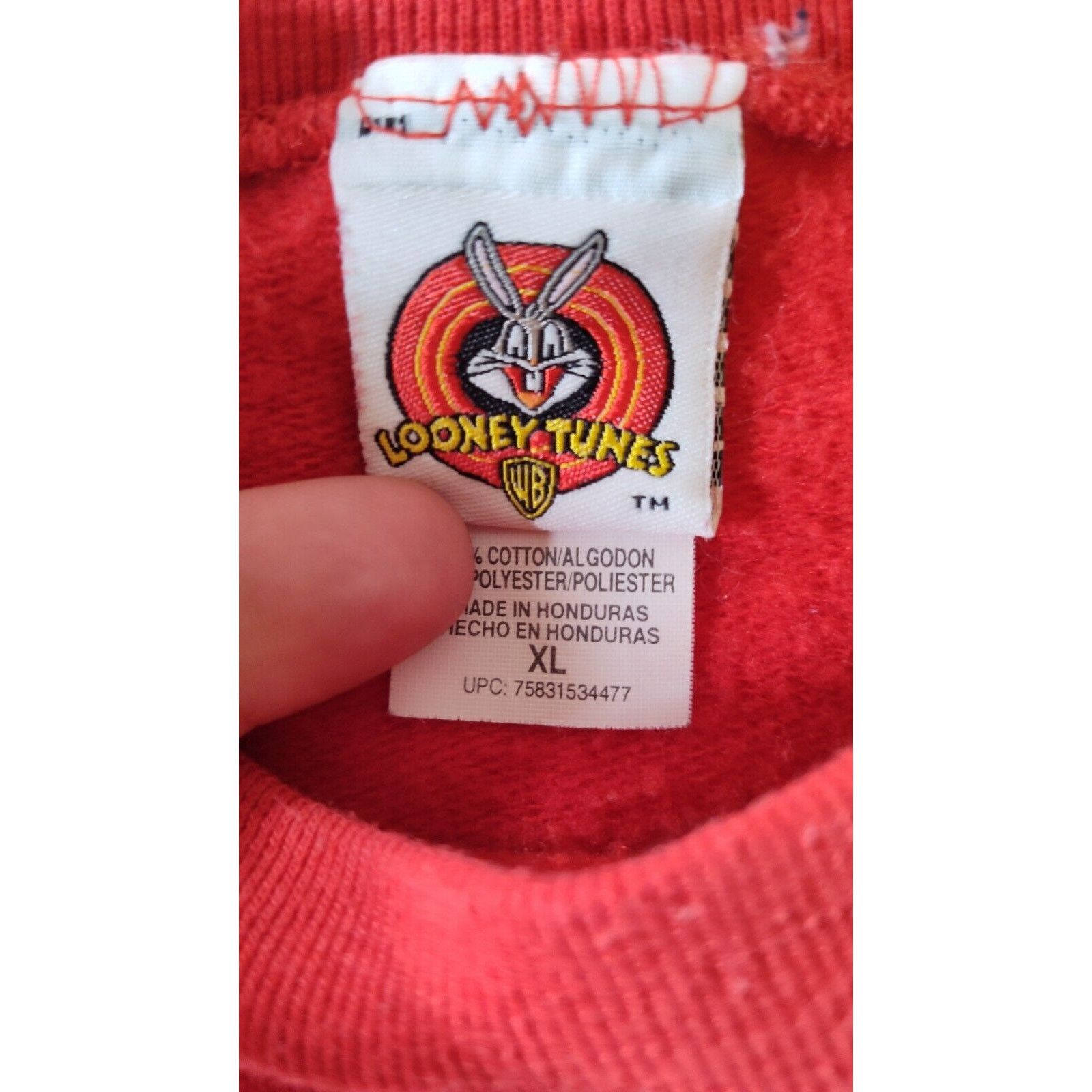 Disney VTG Looney Tunes Chicks Deserve It All Sweatshirt X Large Size US XL / EU 56 / 4 - 7 Thumbnail