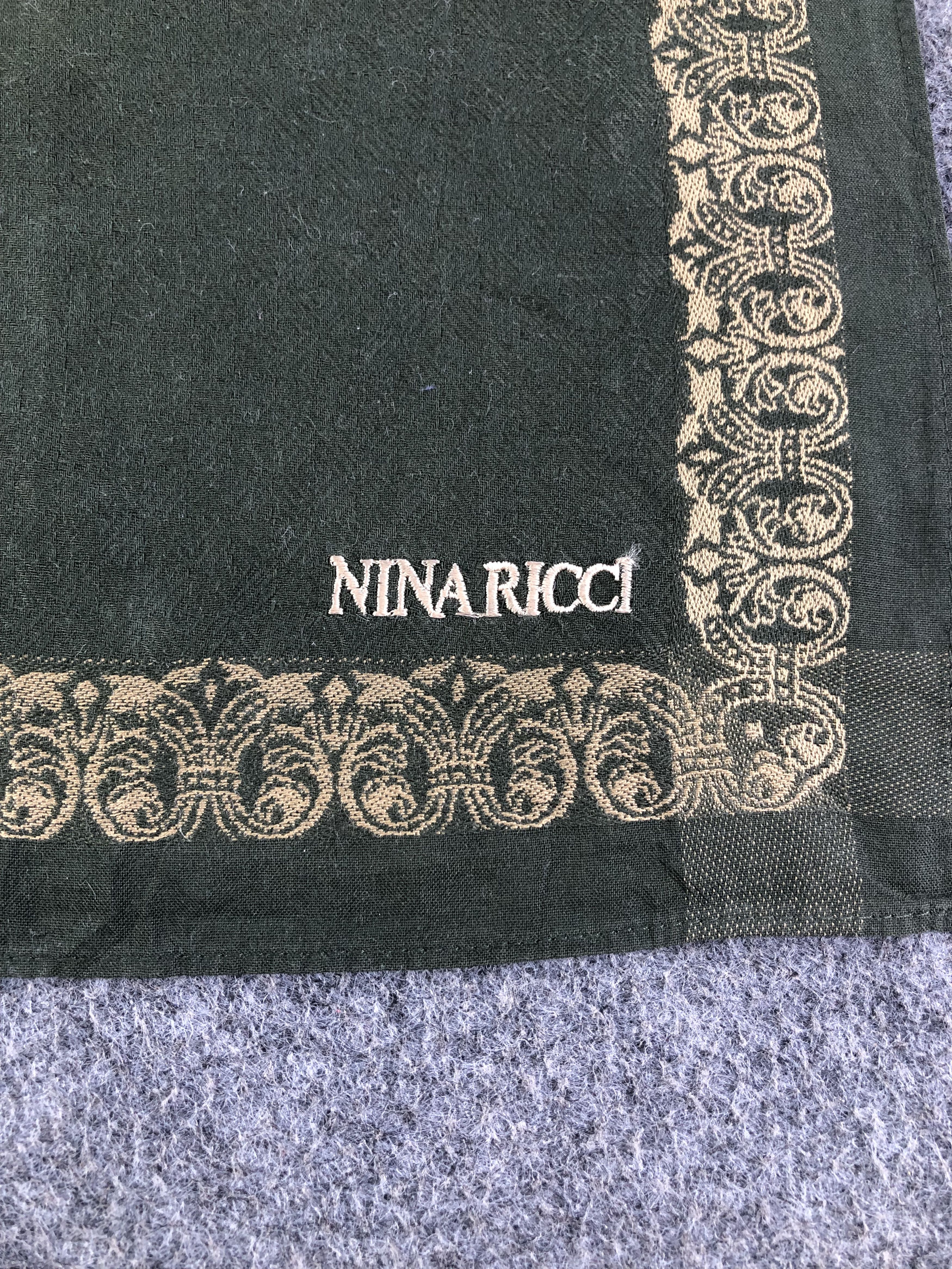 Nina Ricci × Vintage Nina Ricci Handkerchief / Bandana / Neckerchief Size ONE SIZE - 5 Thumbnail