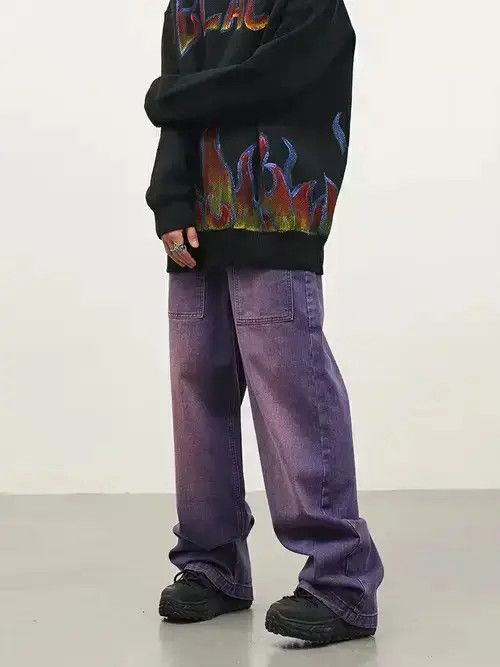 Other baggy distressed faded carpenter jeans Size US 30 / EU 46 - 4 Thumbnail