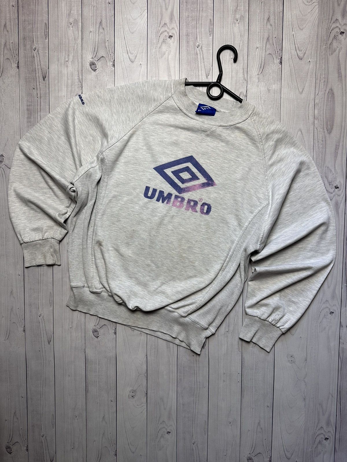 Umbro Vintage Umbro Pro training big logo sweatshirt size M Size US M / EU 48-50 / 2 - 2 Thumbnail