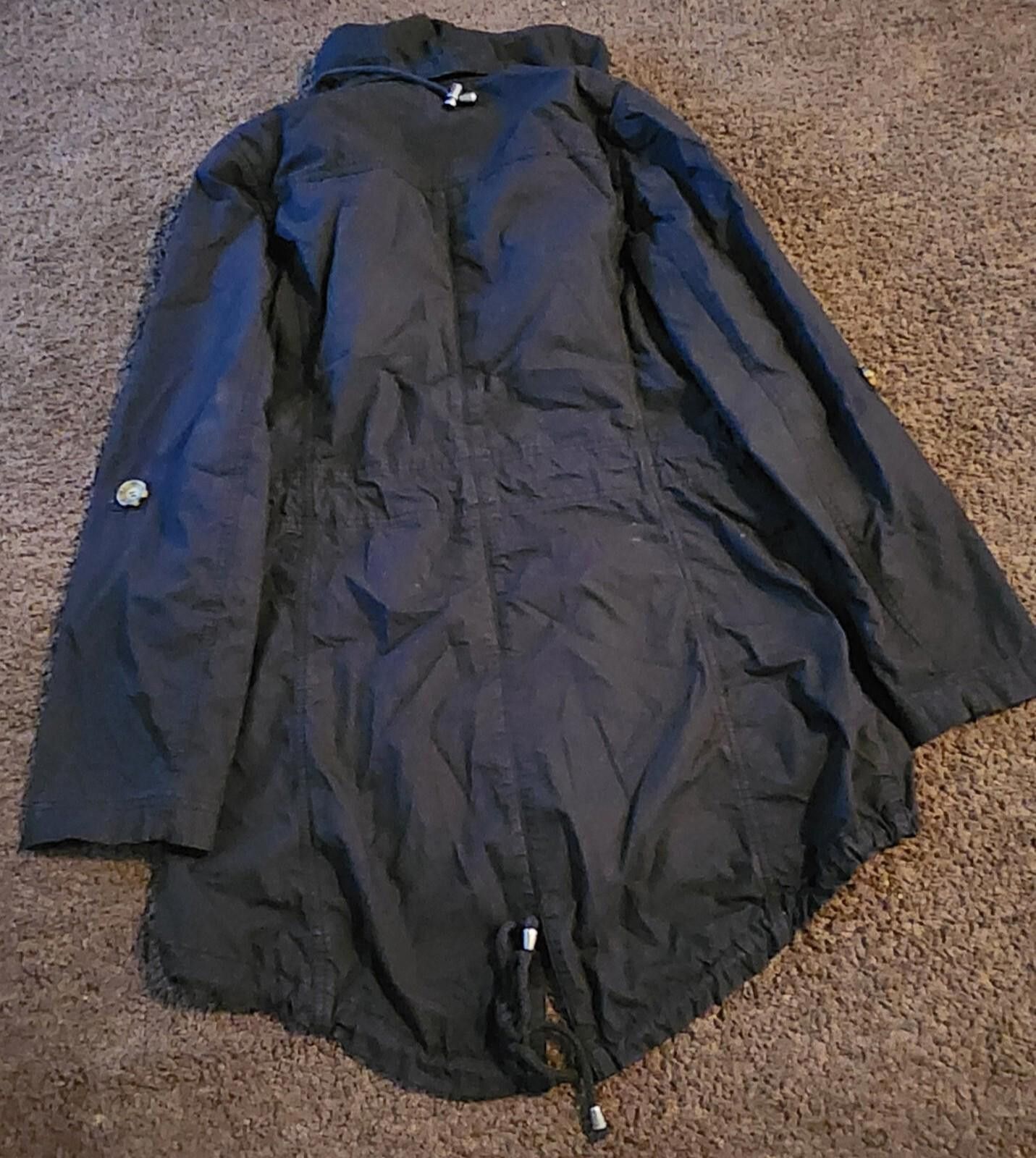 Levi's Levi's Women's Black Full Zip Stand-Collar Hooded Roll-Tab Size XS / US 0-2 / IT 36-38 - 2 Thumbnail