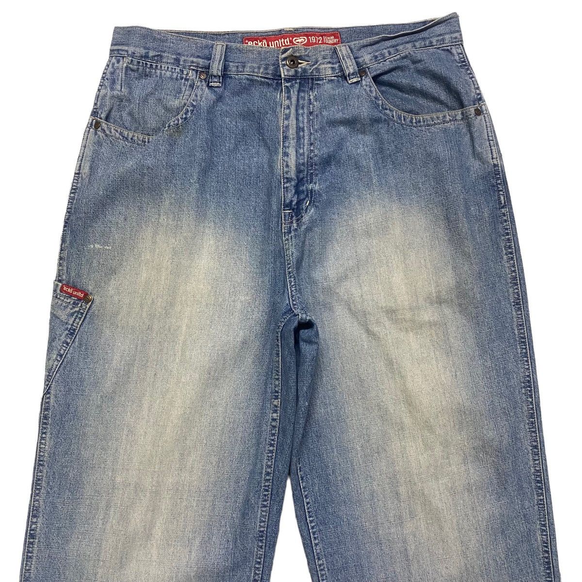 Ecko Unltd. Vintage Ecko Unltd Denim Carpenter Baggy Pants Size US 34 / EU 50 - 3 Thumbnail