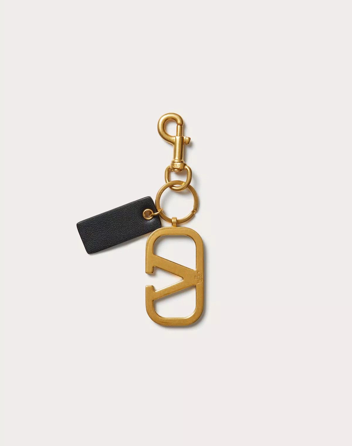 Valentino oc11z0725 Size:OS/Vlogo Signature Keychain Sky Blue/Gold Size ONE SIZE - 4 Thumbnail