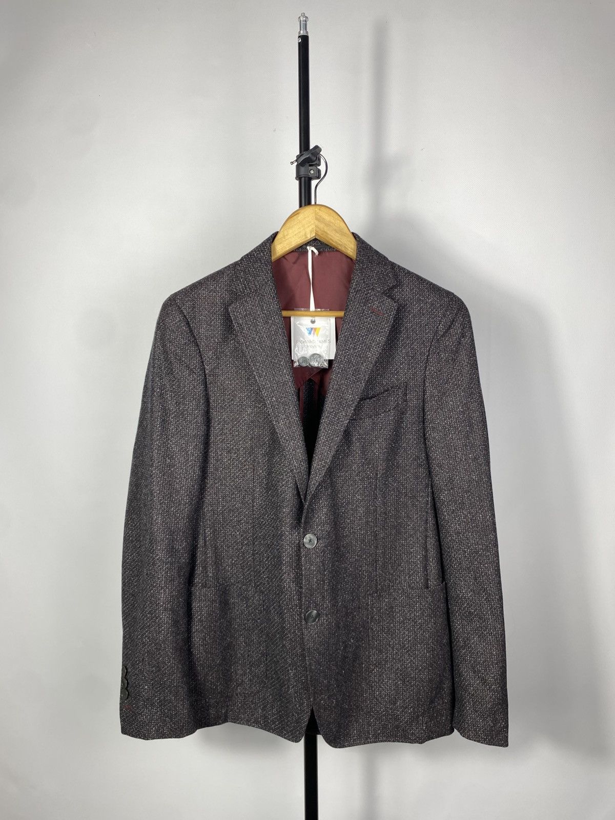 Designer RRP 350£ New Luxury Richard James blazer ITALY Size 38R - 1 Thumbnail