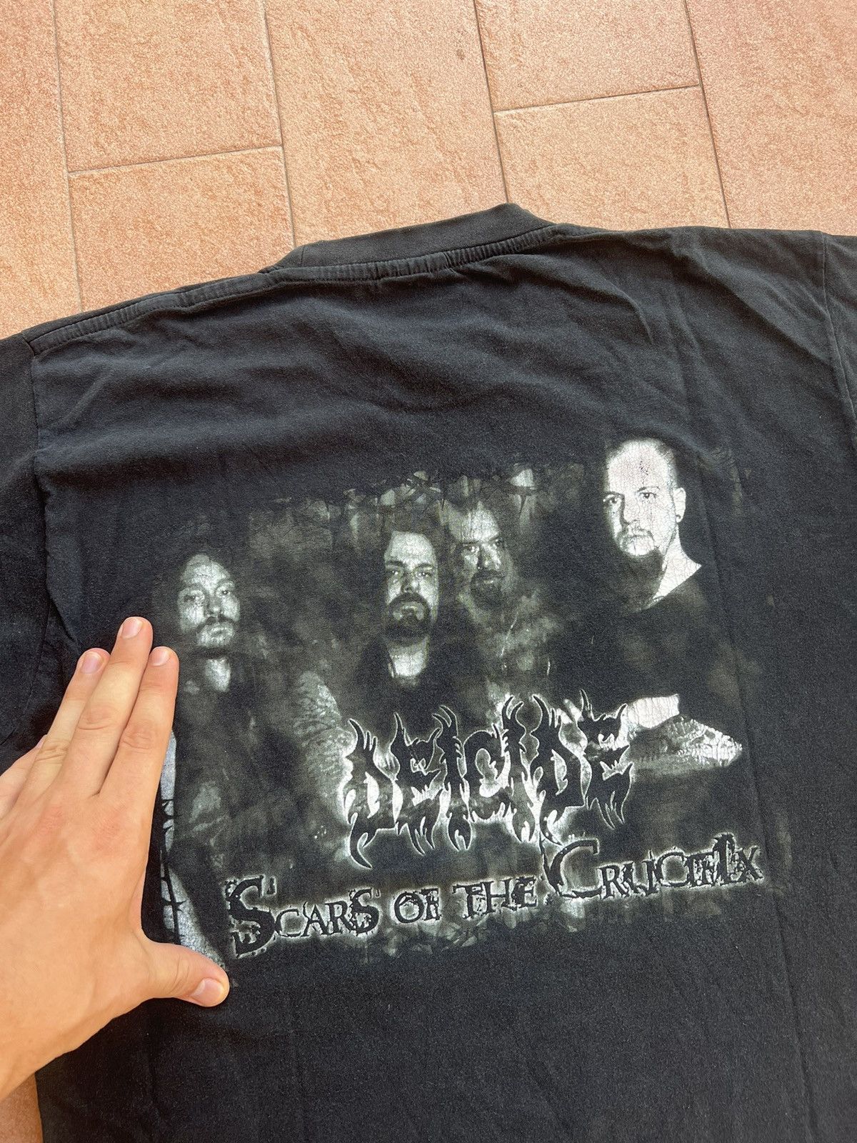 Band Tees × Vintage Vintage Deicide Scars of the Crucifix Death Metal Burzum Size US L / EU 52-54 / 3 - 6 Thumbnail