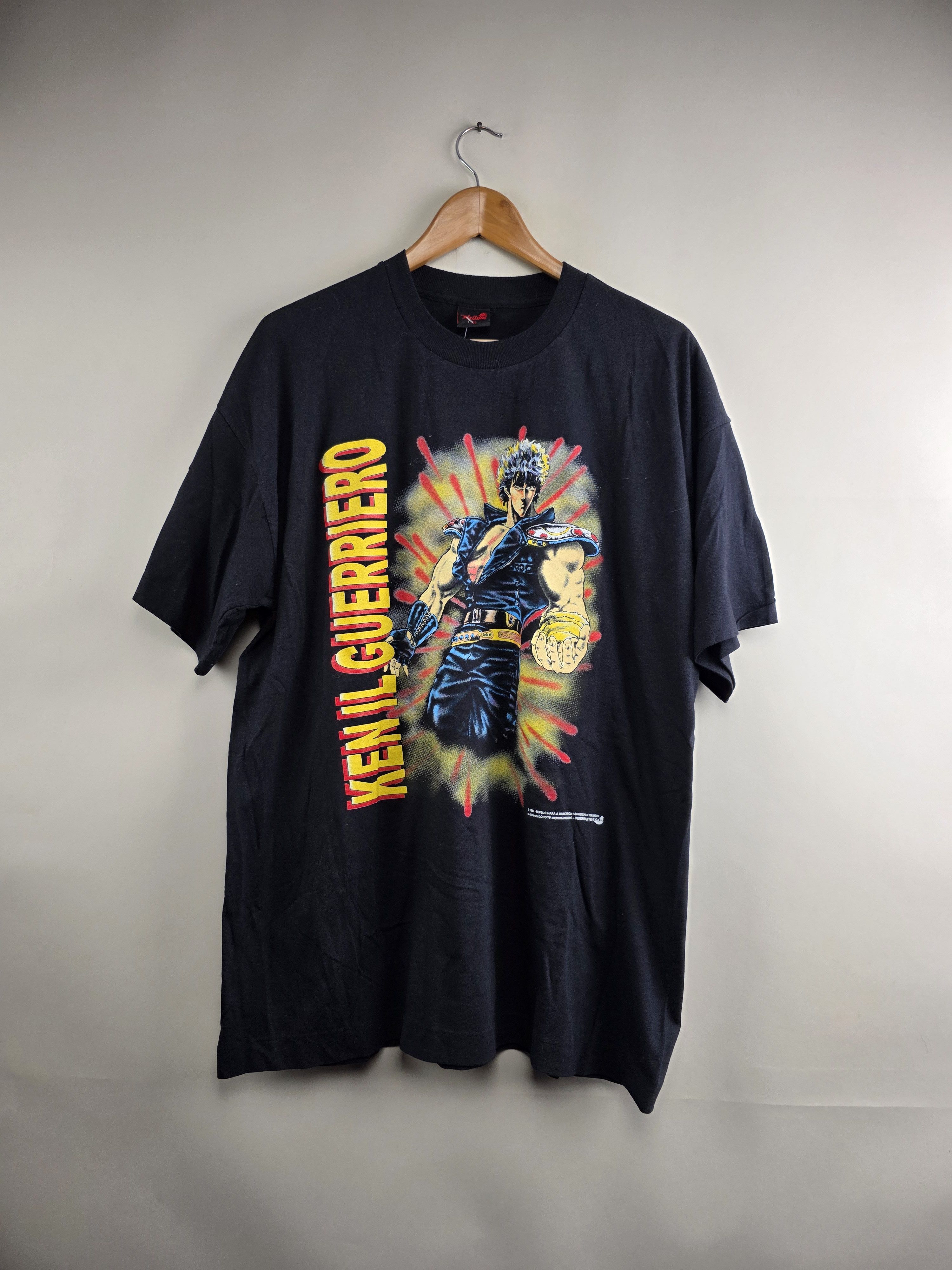 Anime × Vintage 90s Hokuto no ken Fist of the north star Kenshiro Anime tee Size US XL / EU 56 / 4 - 8 Thumbnail
