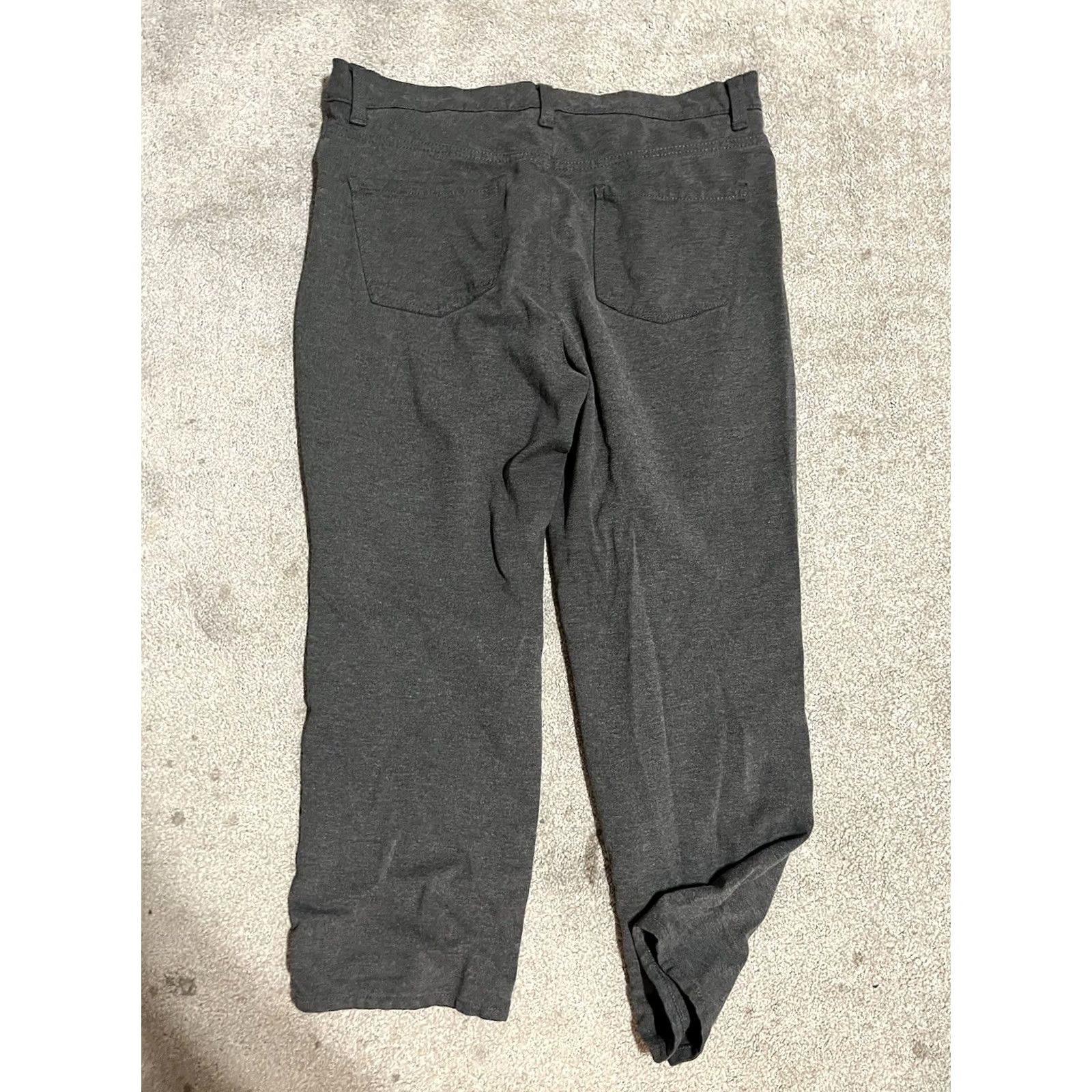 Gloria Vanderbilt Gloria Vanderbilt Amanda Denim Pants Slimming 14P L) Grey Viscose Nylon Size 36" / US 14 / IT 50 - 3 Thumbnail