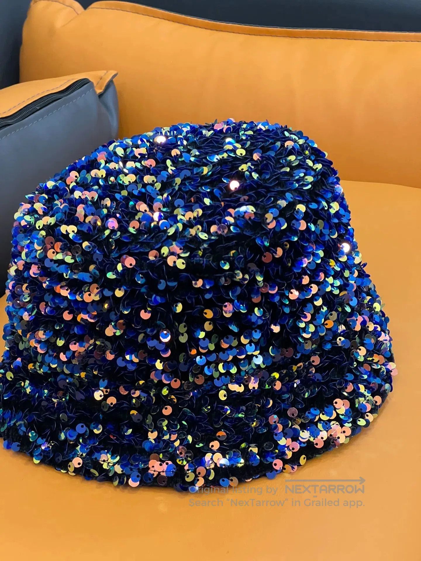 Maison Michel Maison Michel Sequin Hat Size S. Size ONE SIZE - 3 Thumbnail