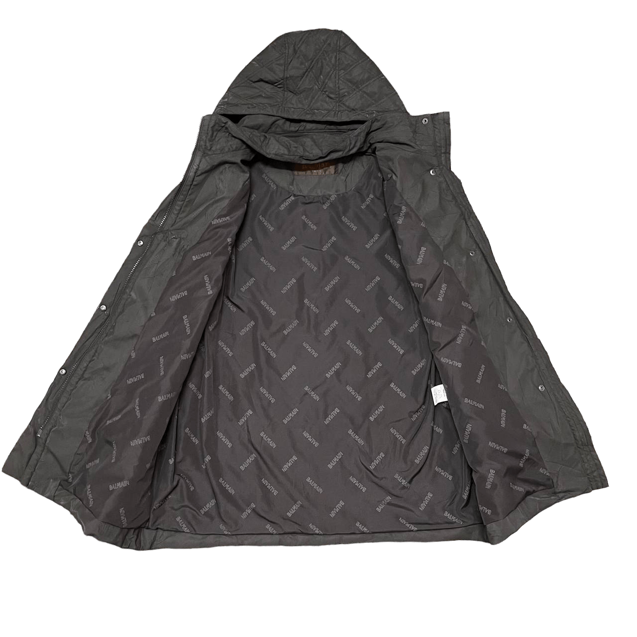 Balmain Balmain Paris Quilted Jacket with Hood Size US M / EU 48-50 / 2 - 7 Thumbnail