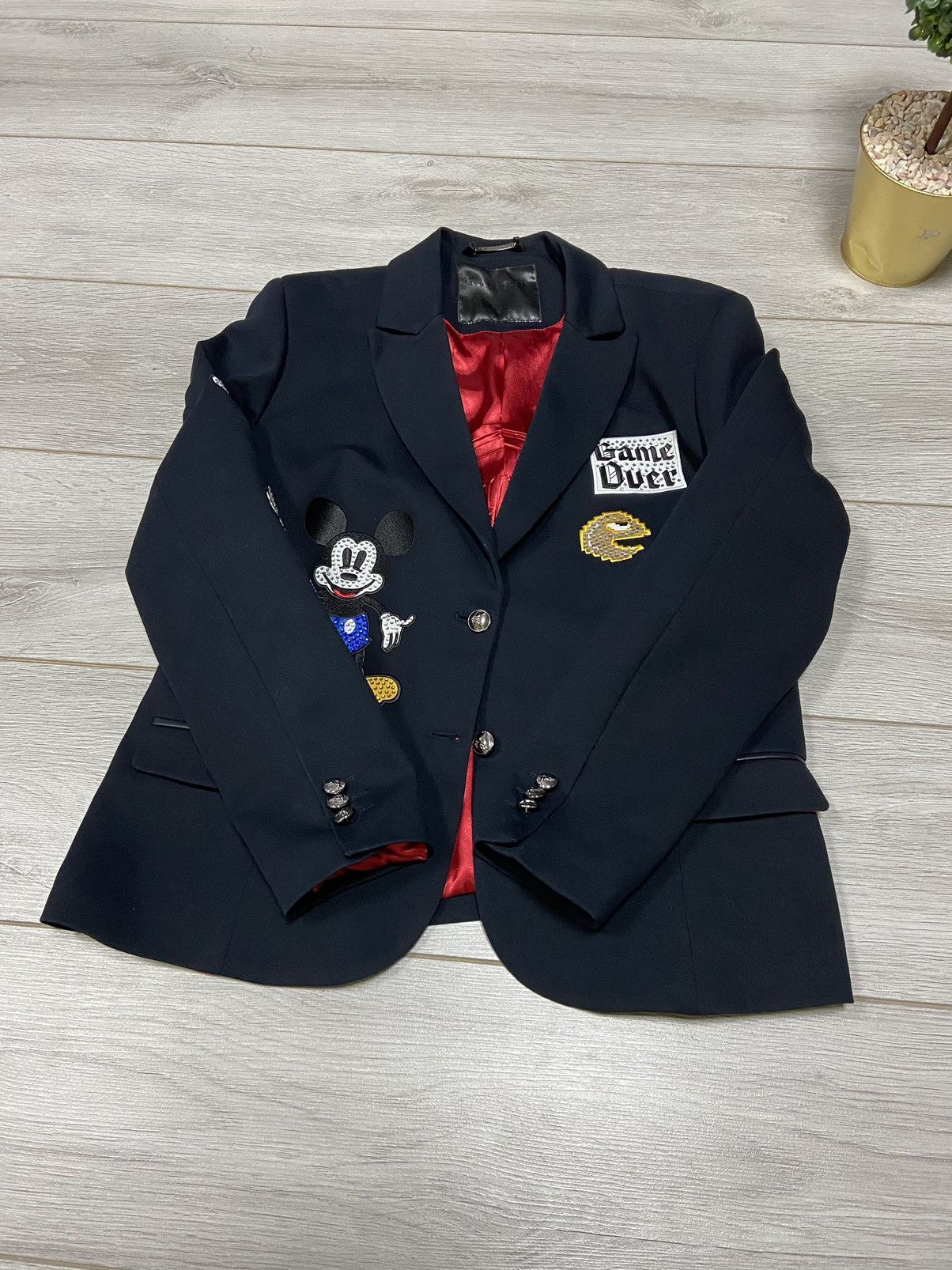 Philipp Plein Philipp Plein blazer Mickey Mouse game over Size XL / US 12-14 / IT 48-50 - 8 Thumbnail