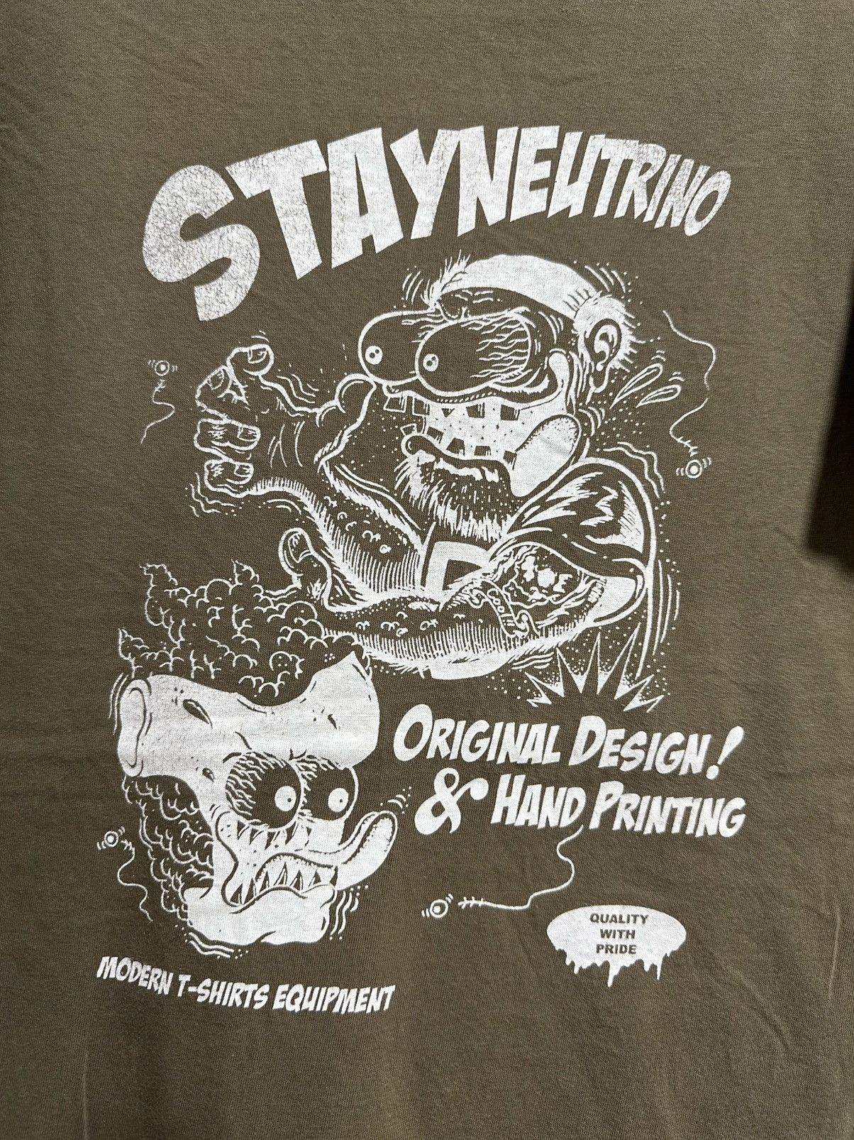 Japanese Brand × Vintage Vintage Stayneutrino Faded Tee Size US L / EU 52-54 / 3 - 2 Thumbnail