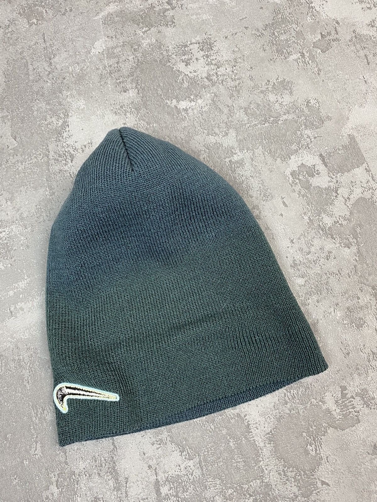 Nike × Vintage Vintage 90’s Nike Center Swoosh Beanie Size ONE SIZE - 4 Thumbnail